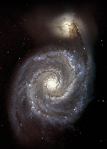 Galaxia M51 - Tel. William Herschel - ORM